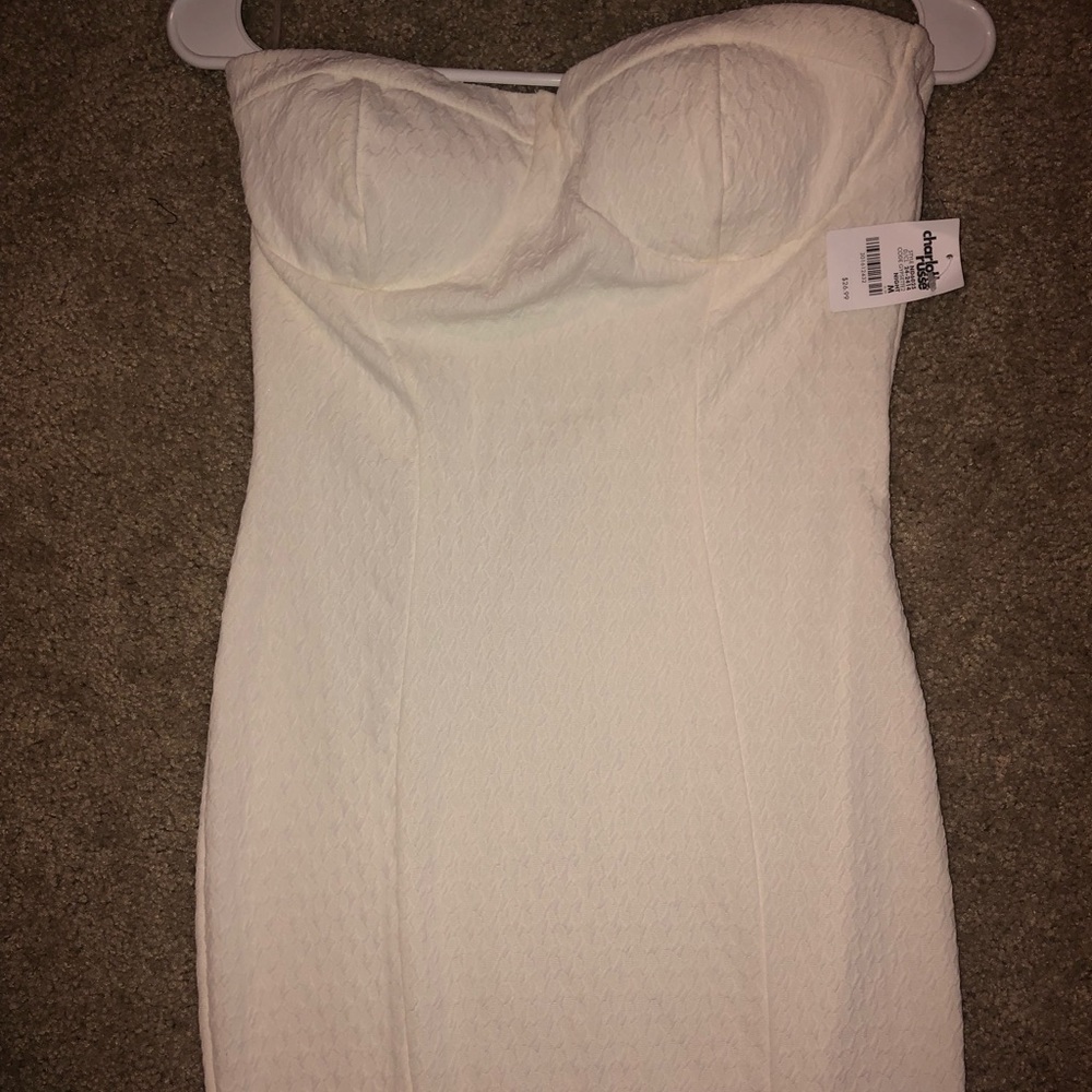 Halter White Dress